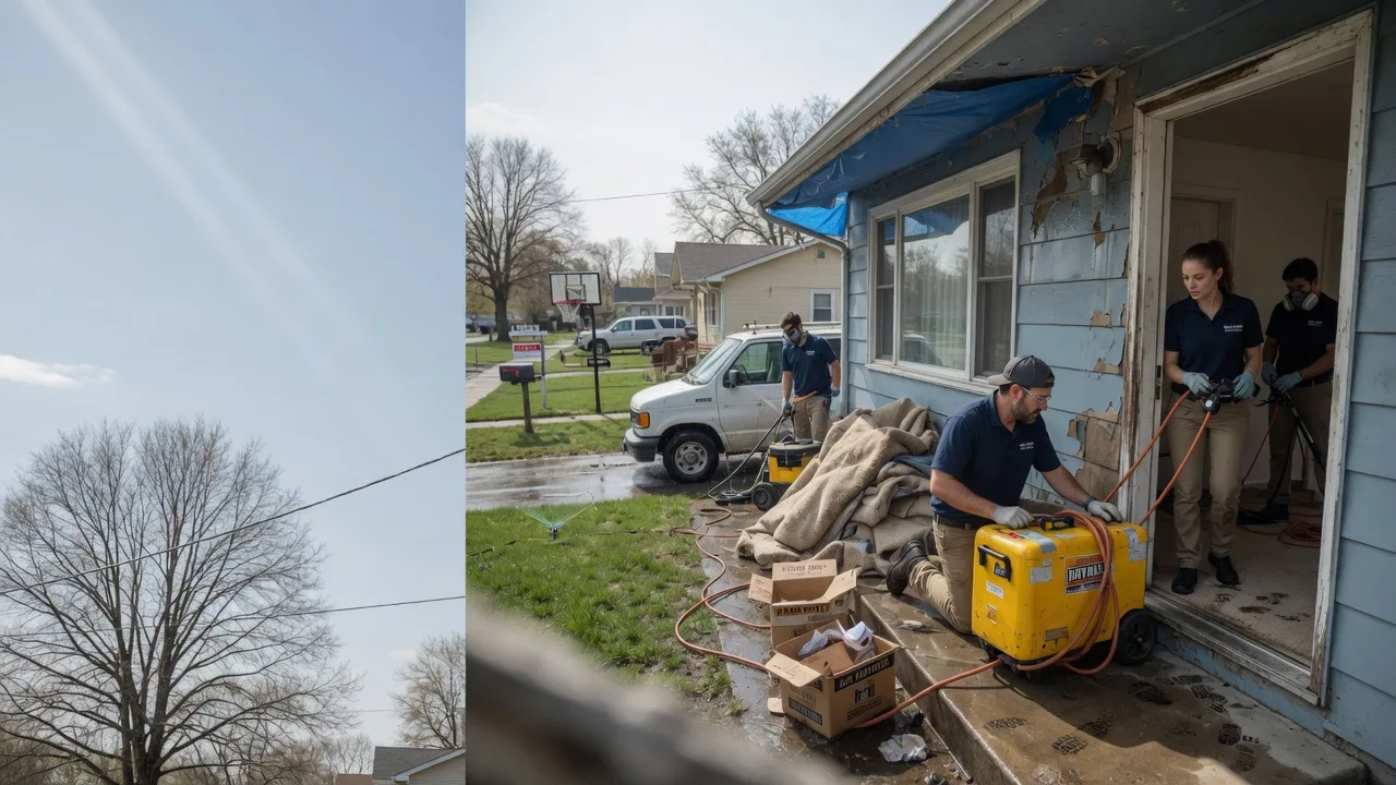 Basement Flood Cleanup in Richwood, OH near me